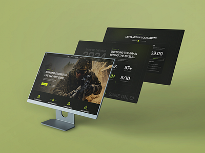 GameX - Sports & Gaming Template branding business corporate creative design gaming graphic graphic design landing page modern professional streaming template ui ux web ui website