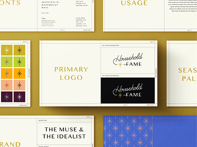 Brand Guidelines for Vintage Finds brand books brand guidelines brand identity brand standards branding branding standards la brand identity la branding logo design retro branding vintage branding visual identity