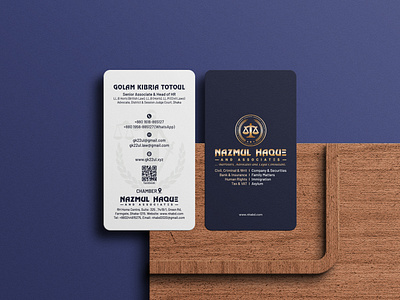 Vertical Business Card for Lawyer advocate card business card golam kibria totoul law business card law card law visiting card lawyer nazmul haque associate vertical business card vertical card vertical visiting card visiting card visiting card for law