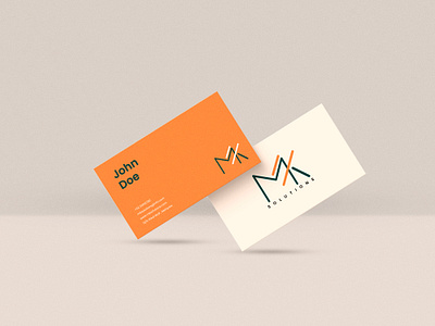 MK Solutions - Business Card branding design fun graphic design logo socialmedia