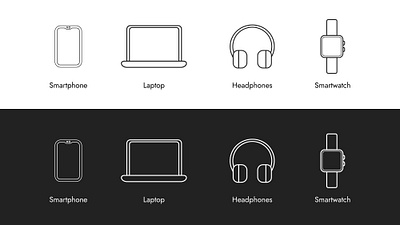 Icon Design | Tech Essentials design graphic design illustration ui vector