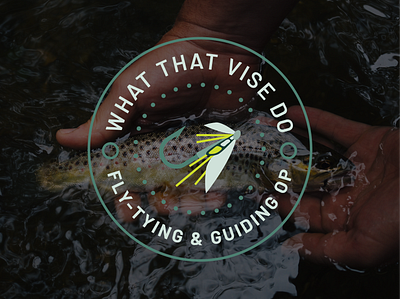 Logo for Fly-Fishing brand development brand for fishing brand identity branding fishing logo fly fishing brand fly fishing brand identity fly fishing logo logo design