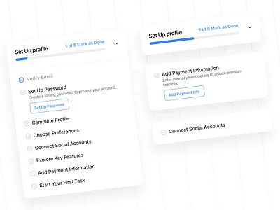 Onboarding Process interface onboarding ui ux web ui