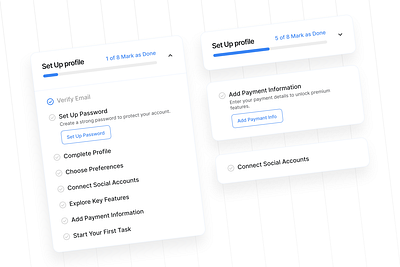 Onboarding Process interface onboarding ui ux web ui