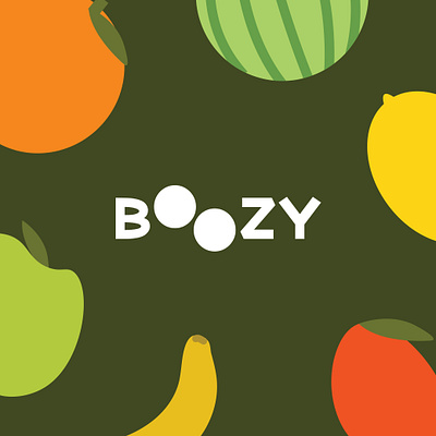 BOOZY branding graphic design logo