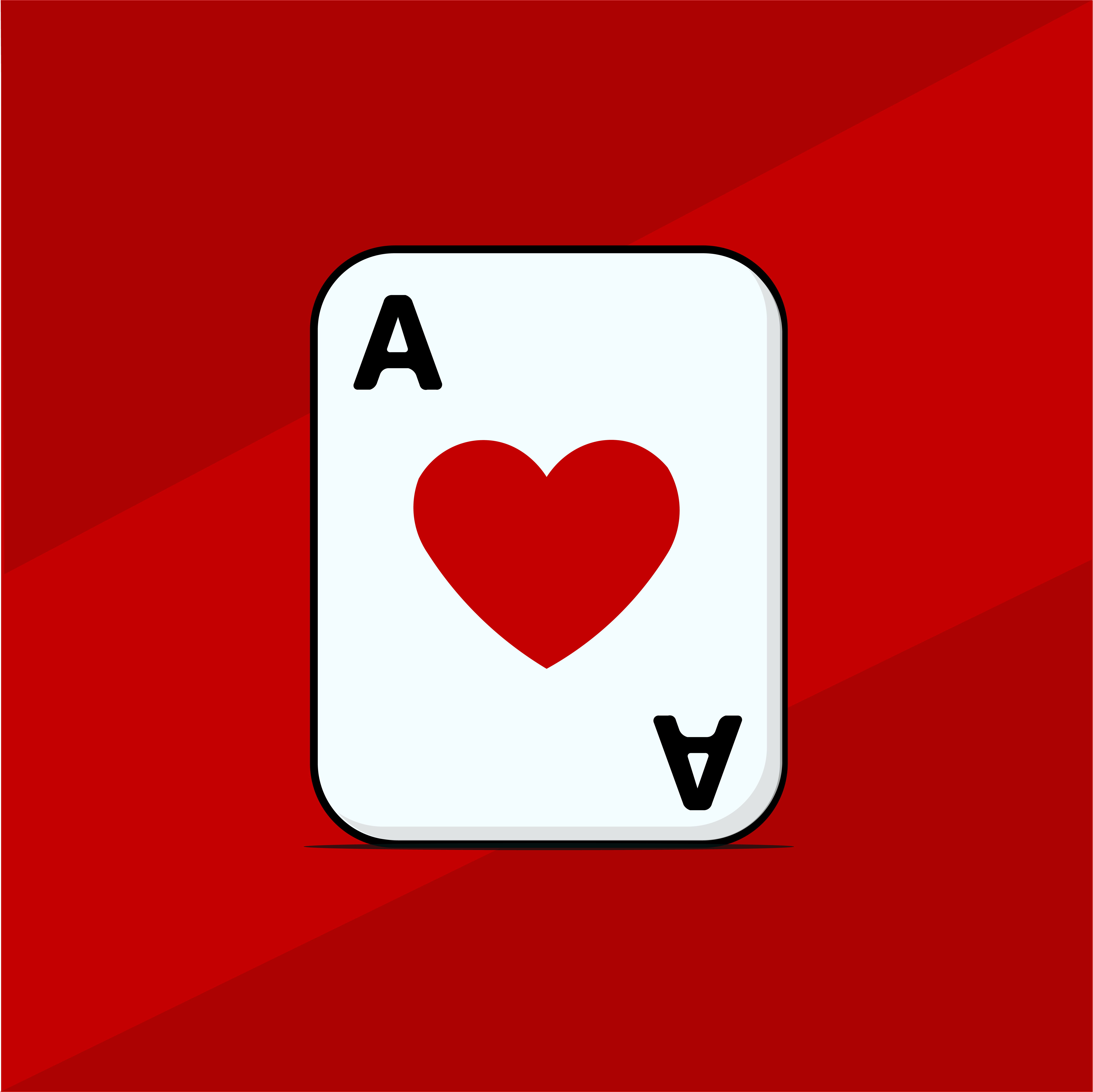 Illustration | Ace of Hearts ace card adobe illustrator digital art digital artist digital illustration digital illustrator graphic design illustration illustrator vector vector illustration