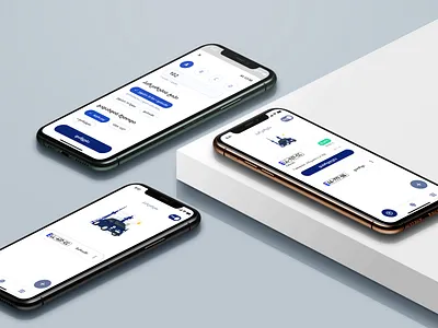 🚗 Tbilisi Parking App Redesign 🎨 application ui ux