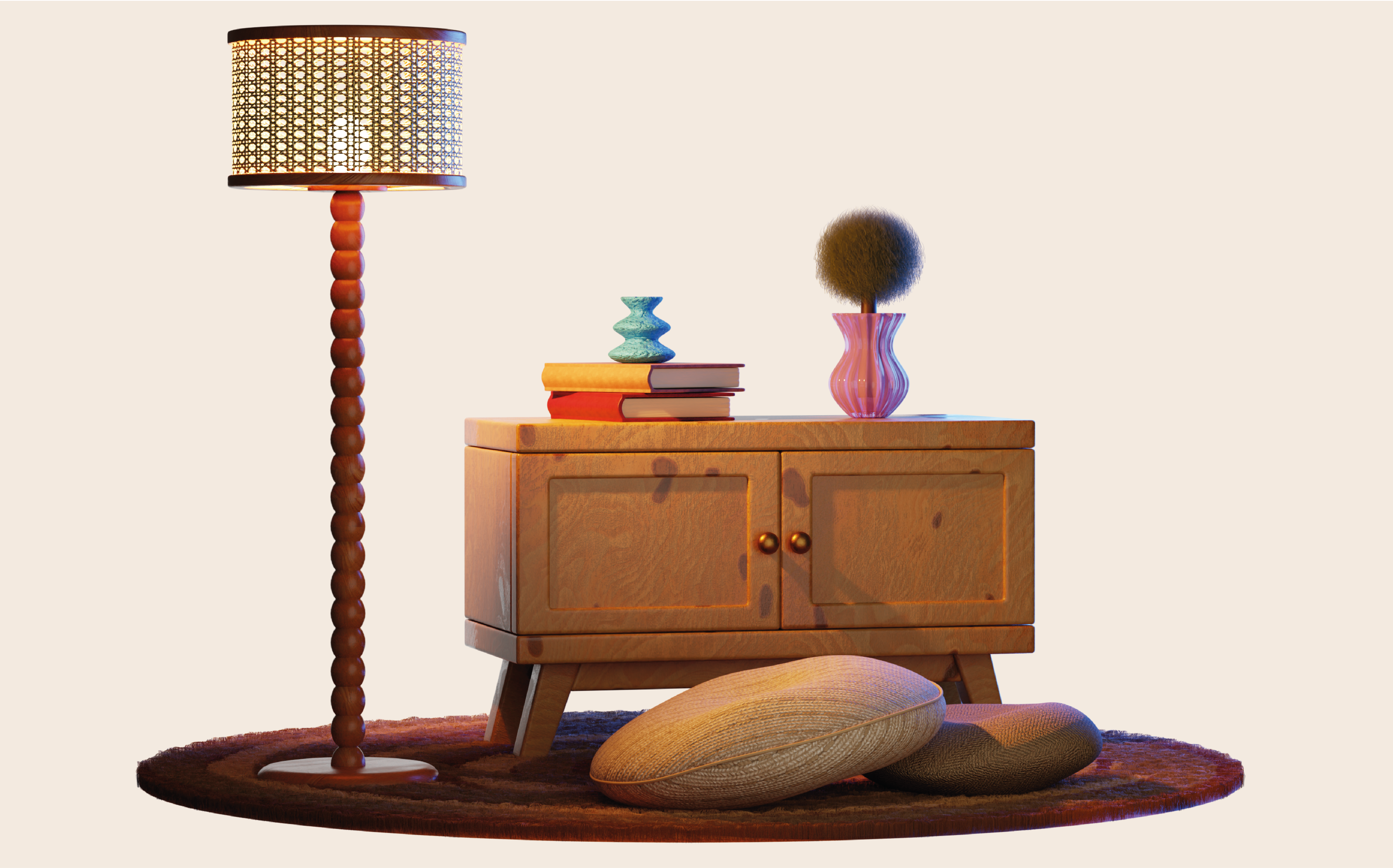 Cozy Retreat 3d 3dart 3dmodeling animation environment