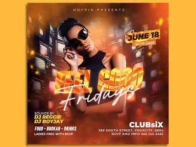 Night Club Flyer Template rb