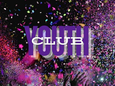 colorful club logo club graphic design logo youth