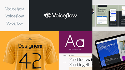 Voiceflow Brand + Case Study ai b2b branding brand design brand identity brand strategy branding clean design foc focus lab identity logo logo design logo designer verbal identity visual identity voice assistants voiceflow voiceflow rebrand