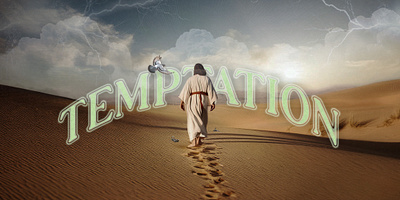 Temptation Sermon Series Cover Art art church graphics church marketing content graphic design media photoshop