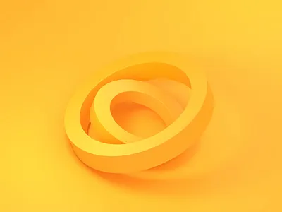 Minimalist animation 3d abstract animation background blender branding calm circles cover design elegant endless geometric identity loop minimal minimalist render shape yellow