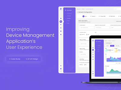 Device Management Application User Experience analysis dashboard branding dark light theme dark mode dashboard device management application device management tool improving management application light theme product design ui design ux design uxui