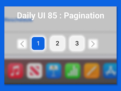 Daily UI 85 : Pagination daily ui daily ui 85 design figma pagination ui uidesign uidesigner uiux uiuxdesign uiuxdesigner ux uxdeisgner uxdesign