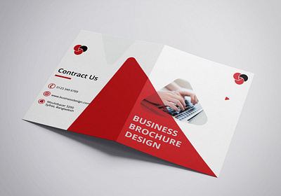 Bi-fold Brochure Design bi fold brochure brochure design business brochure design graphic design