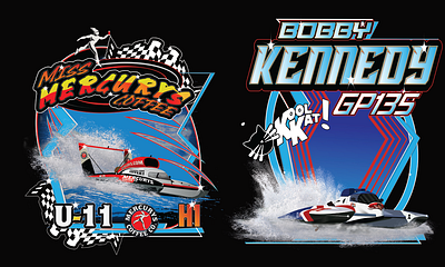 Boat racing tshirt design