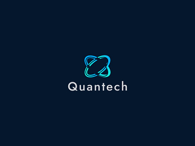 Quantech Logo Design(Unused Concept) branding canva design gradient logo graphic design graphicsdesign illustration logo logo design logodesign quantum quantum logo quantum tech round shape logo tech tech business tech company logo tech logo technology logo world logo