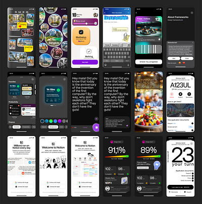 Monthly app design challenge app design mobile ui ux