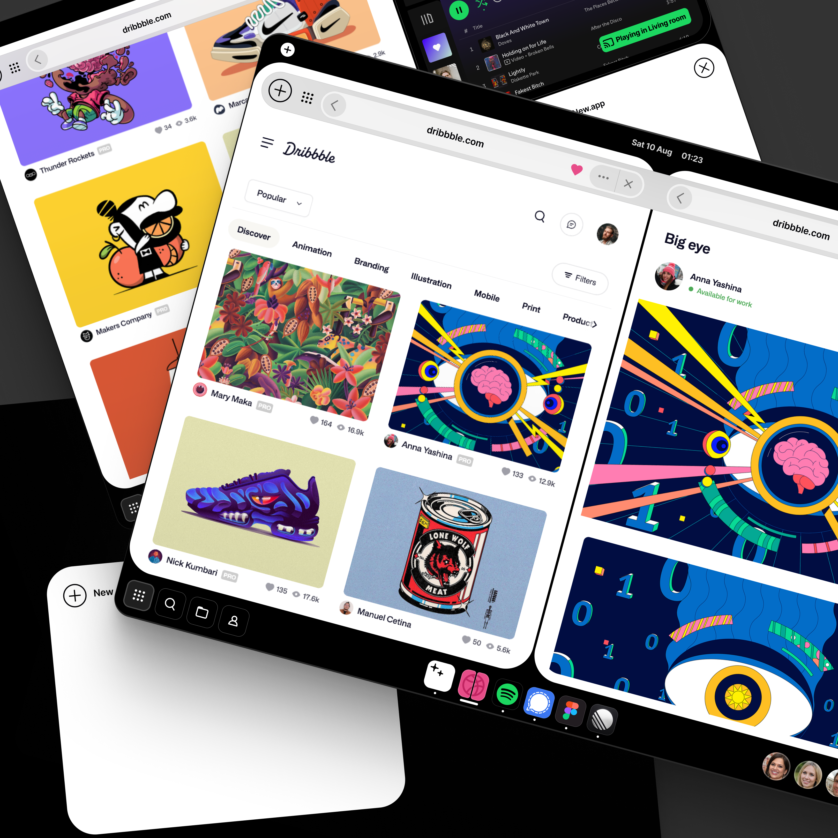 New.app design design systems desktop enviroment os product system ui uiux ux web windows manager