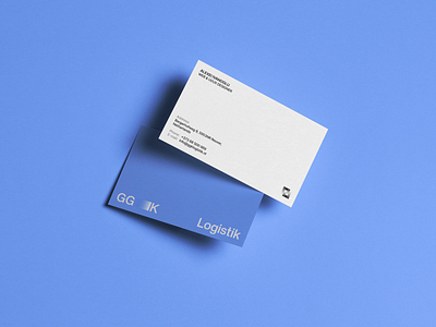 GGK Logistik - Branding blue branding design elementor graphic design identy logo minimal minimalism tipography ui ux visit visitcard web webdesign website