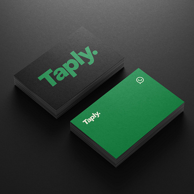 Taply - Branding brand designer branding business cards graphic design logo visual identity