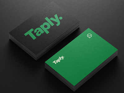 Taply - Branding brand designer branding business cards graphic design logo visual identity