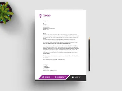 Corporate Letterhead Design a4 letterhead a4 paper branding branding design business proposal corporate corporate design creative creative design design designpark14 graphic design illustration letterhead letterhead design logo logo design minimal minimal letterhead