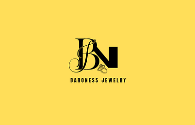 LOGO DESIGN - BARONESS JEWELRY 3d brand identity branding design graphic design illustration logo logodesign