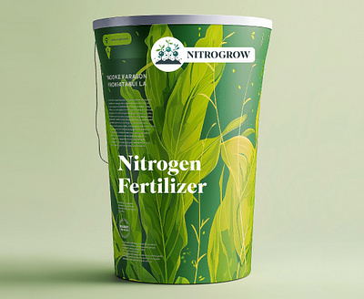 Logo design for a nitrogen fertilizer brand fertilizer logo logo design nitrogen nitrogrow