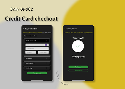 Daily UI Challenge- 002 creditcardcheckout ui uichallenge uidesign