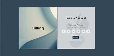 Billing Software UI adobe billing figma graphic design photoshop prototyping ui ux design