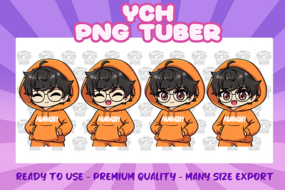 chibi png tuber illustration