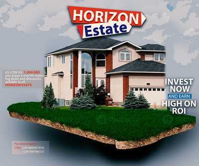 Graphics Design of a Real Estate branding graphic design