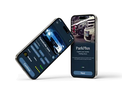 Park Plus app design app design figma uiux ux design