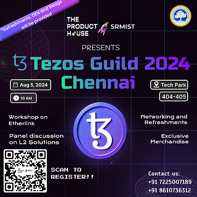 Social Media Post for Tezoz Guild Chennai 2024 3d advertising animation branding graphic design instagram logo social media