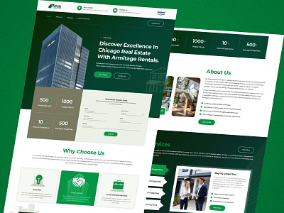 Sleek Real Estate UI Design for Property Management dribbble showcase freelancer home landing page landing page design modern ui property management real estate ui ui design uiux design user interface ux design web design web development