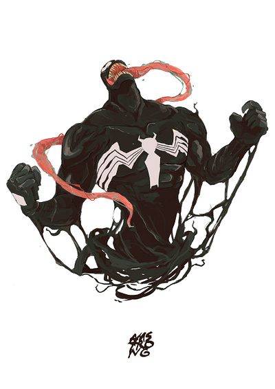 Character Illustration "Venom" graphic design