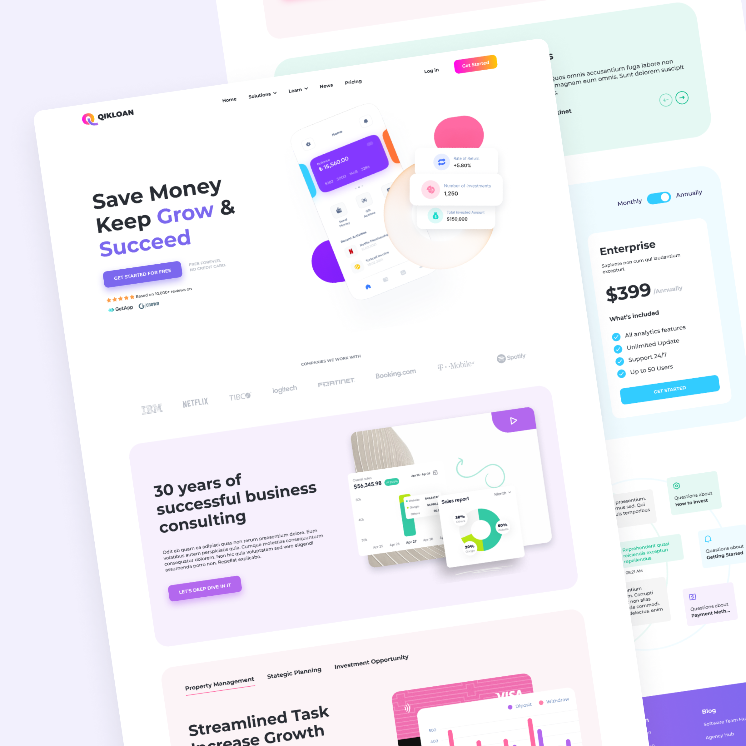 Example of Website Design In Figma (UI/UX)