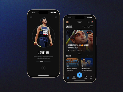 Sportz - Sports App Design android app design android app development branding design futuristic design game gameapp games illustration ios app design ios app development olympic parisolympic sportsapp spotsappdesign ui ui design