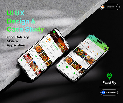 Case Study For Food Delivery App Design adobe xd app design case study delivery figma food food delivery product design ui ui design user experience user research ux