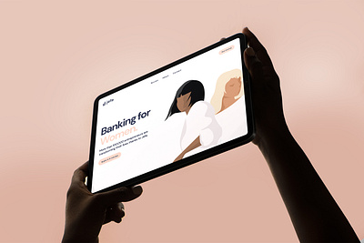 Jefa: Banking for Women account balance bank banking clean deposit female femtech fintech light minimal modern neo poll profile subscription ui user experience user interface ux