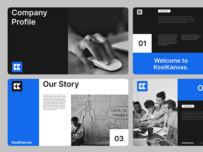 company profile design blue brand branding company company profile design design minimal