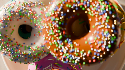 The Donut 3d animation blender donut motion graphics