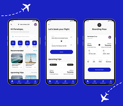 Flight Booking ui user research ux