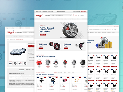 E-Commerce Website Design for Truck Accessories behance creativeshowcase designinspiration ecommerce truckaccessories uidesign uxdesign webdesign