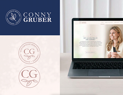 Logo Design | Conny Gruber branding female brand female branding logo ui webdesign