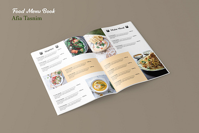 Restaurant Menu Book. design graphic design