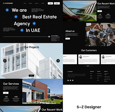 Real Estate Web Design design mobile app ui user experience user interface ux web design