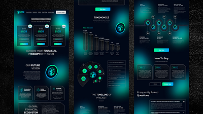 KOTAI Crypto Token Website Design crypto currency landing page crypto designer crypto landing page crypto token ui design crypto token website design crypto ui design crypto ux design cryptocurrency website ui design dark theme website ui design figma designer landing page landing page ui ui ux for crypto web page design web ui web ux website ui website ui design